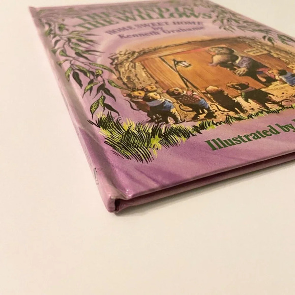 Vintage 1983 Tales From The Wind In The Willow Home Sweet Home Kenneth Grahame - Picture 4 of 13